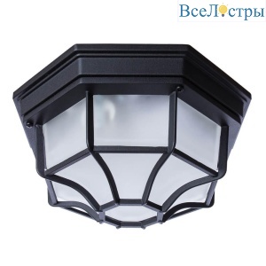 Уличный светильник Arte Lamp Pegasus A3100PL-1BK