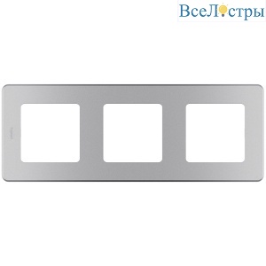 Рамка трехместная Legrand Inspiria 673952