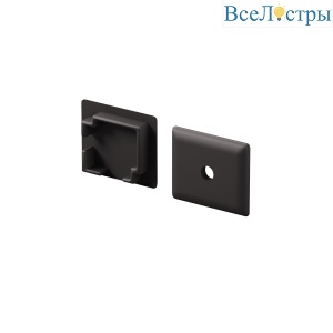 Комплект заглушек для профиля 1616 2шт Maytoni Led Strip ALM-1616S-B-EC 642030