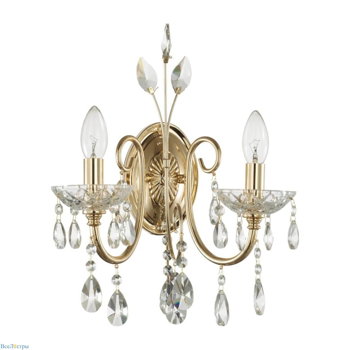 бра odeon light hall versia 4977/2w