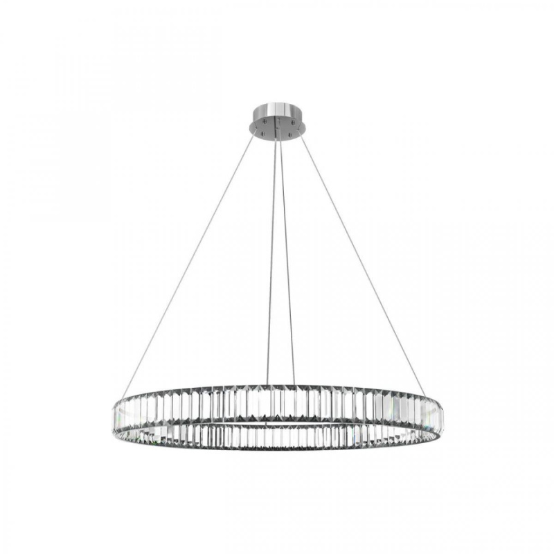 подвесная люстра loft it crystal ring 10135/800 chrome