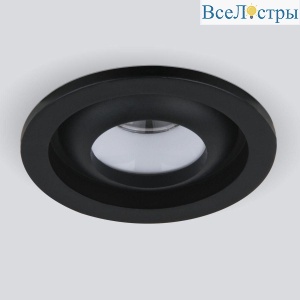 Встраиваемый светодиодный светильник Elektrostandard 25022/Led 5W 4200K BK черный 4690389177194