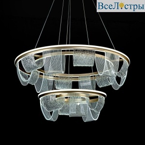 Подвесная люстра LED4U L7706-800-460 GD