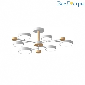 Люстра на штанге LED4U L3214-750 WH