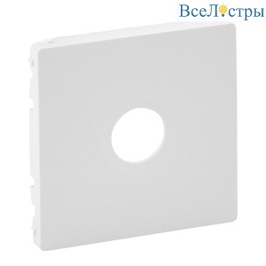 Лицевая панель Legrand Valena Life розетки TV белая 754760