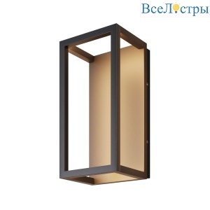 Уличный настенный светильник Maytoni Frame O527WL-L12B3K