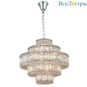 Подвесная люстра Newport 8450 8459+6/C chrome М0066728