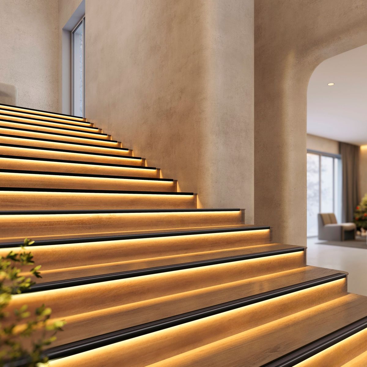 профиль arlight stair-w60-2000 anod (алюминий) 060866