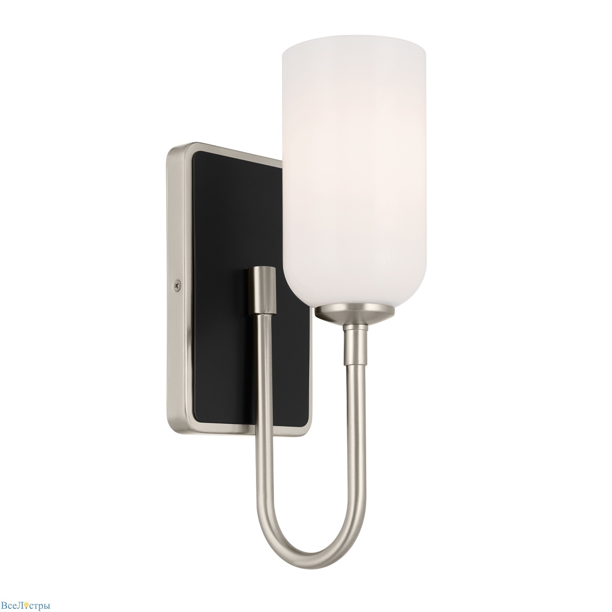 бра для ванных комнат kichler kl-solia-1w-bnb