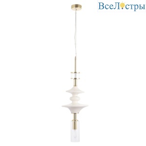 Подвесной светильник Crystal Lux VALENCIA SP1.4 GOLD