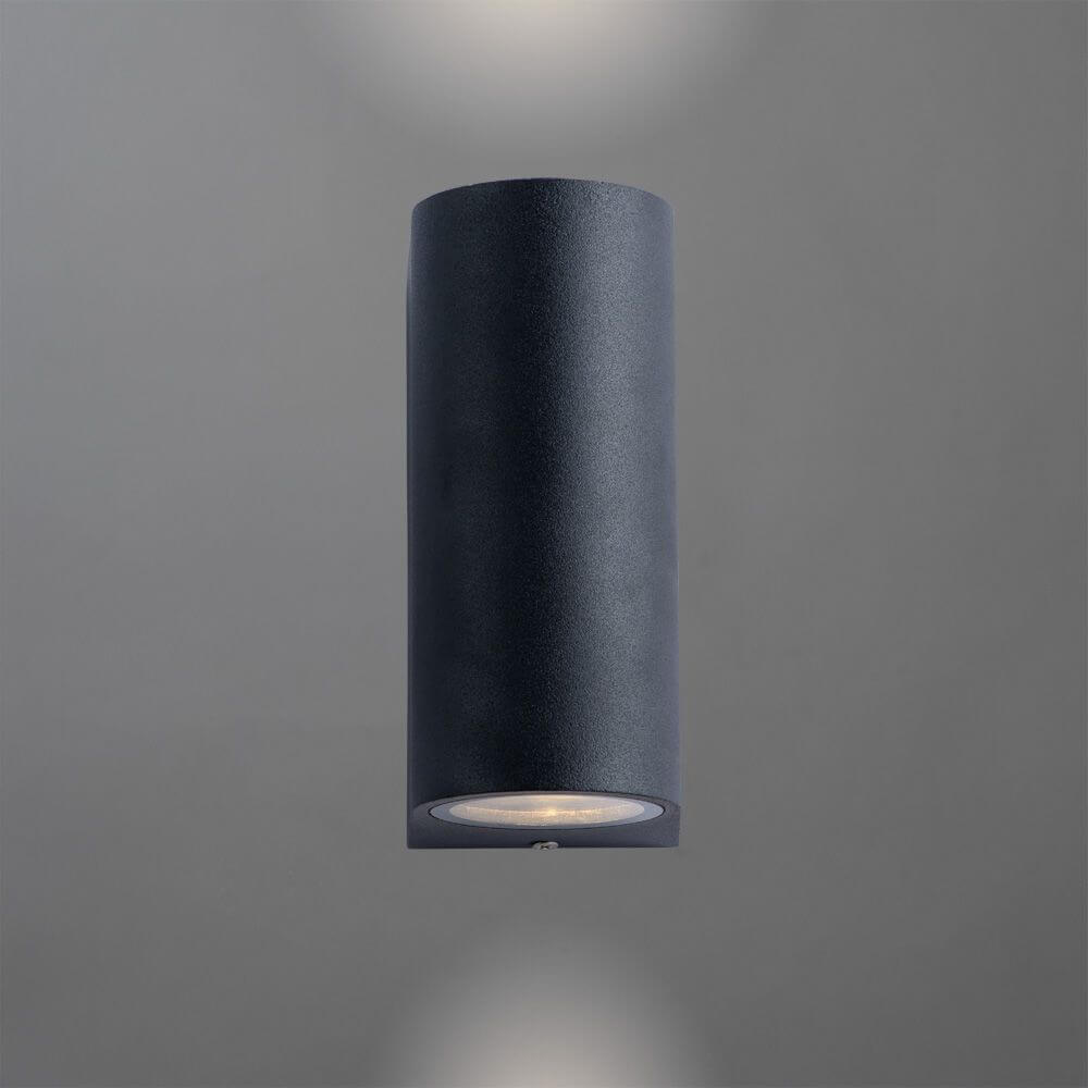 уличный настенный светильник arte lamp a3102al-2bk