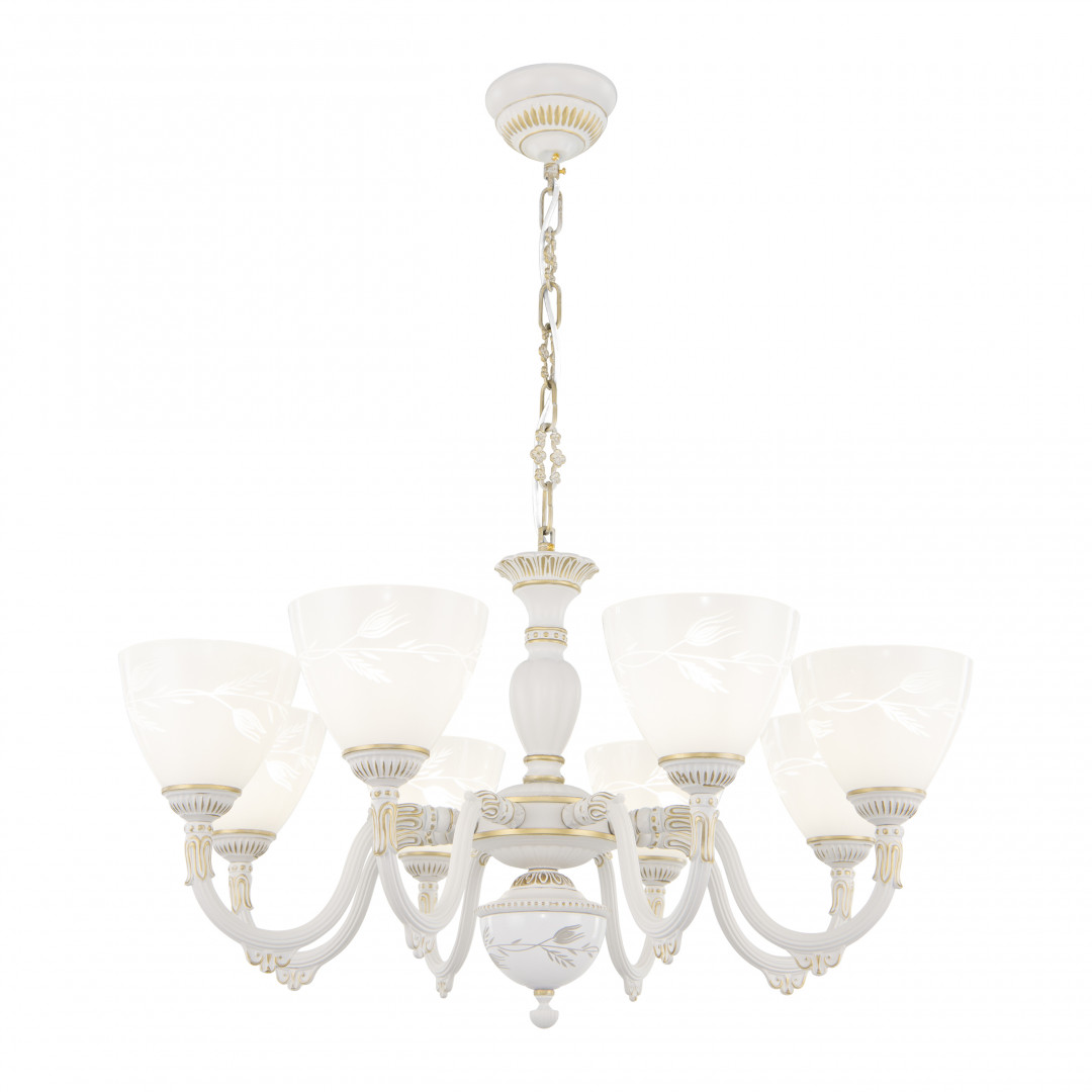 подвесная люстра arte milano 347837/8 wt+g