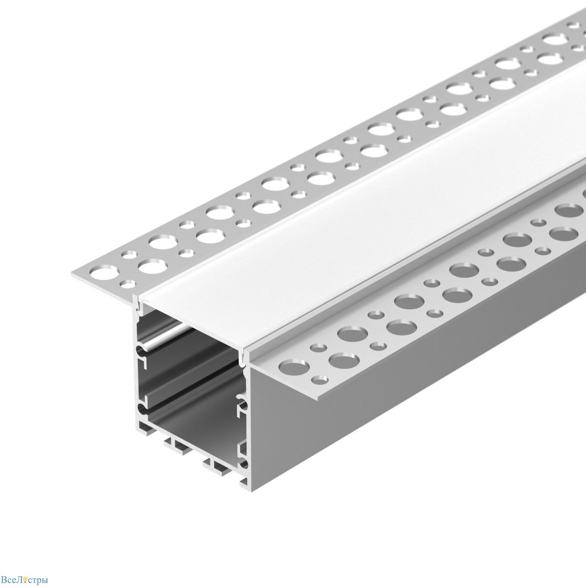 профиль arlight linia32-fantom-2000 anod (алюминий) 049950(1)