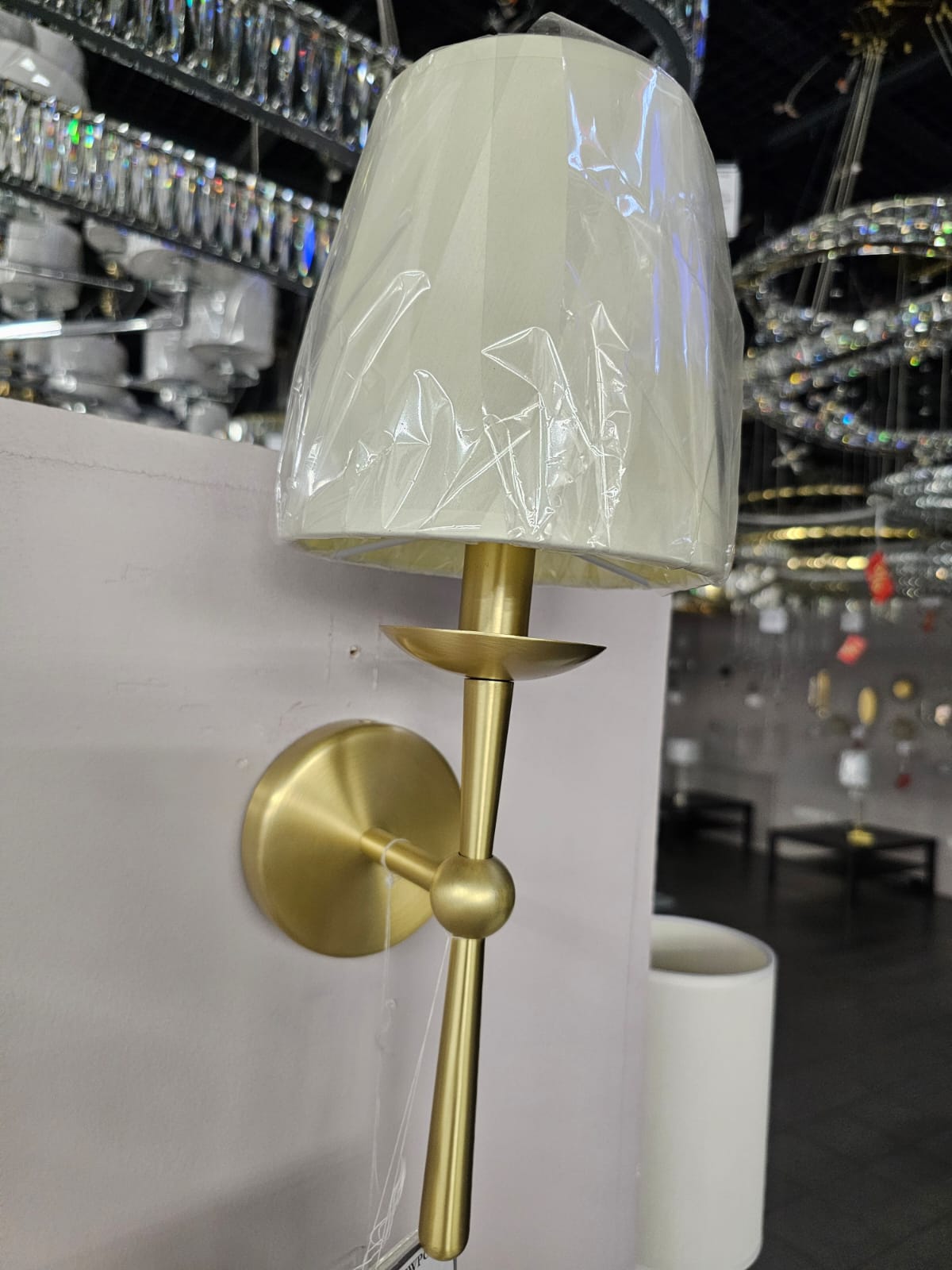 бра newport 3550 3553/a brass без абажура м0069028