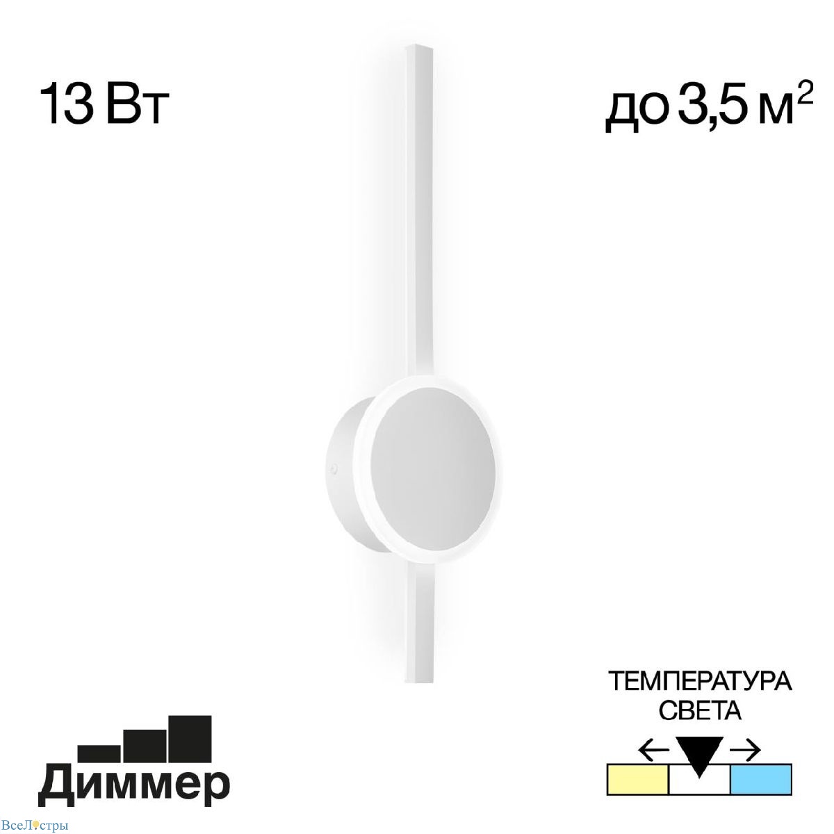 настенный светильник citilux стиг cl203300