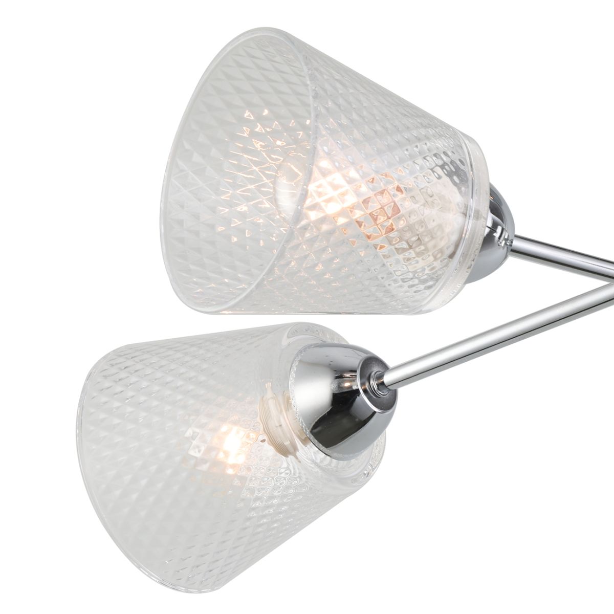 люстра на штанге escada amarant 1104/4p chrome