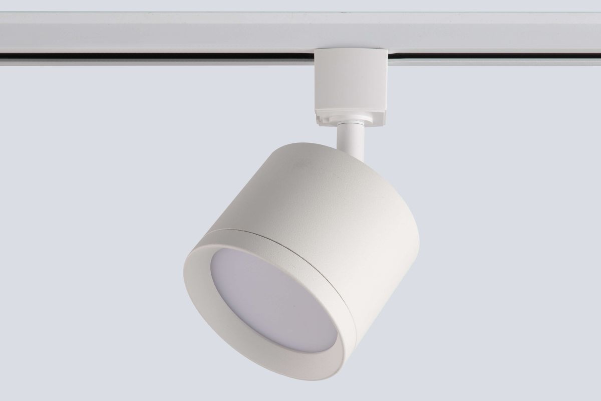 трековый однофазный светильник crystal lux clt 0.31 020 wh