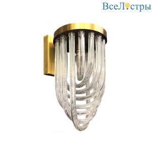 Настенный светильник Delight Collection Murano Glass A001-200 A1 brass