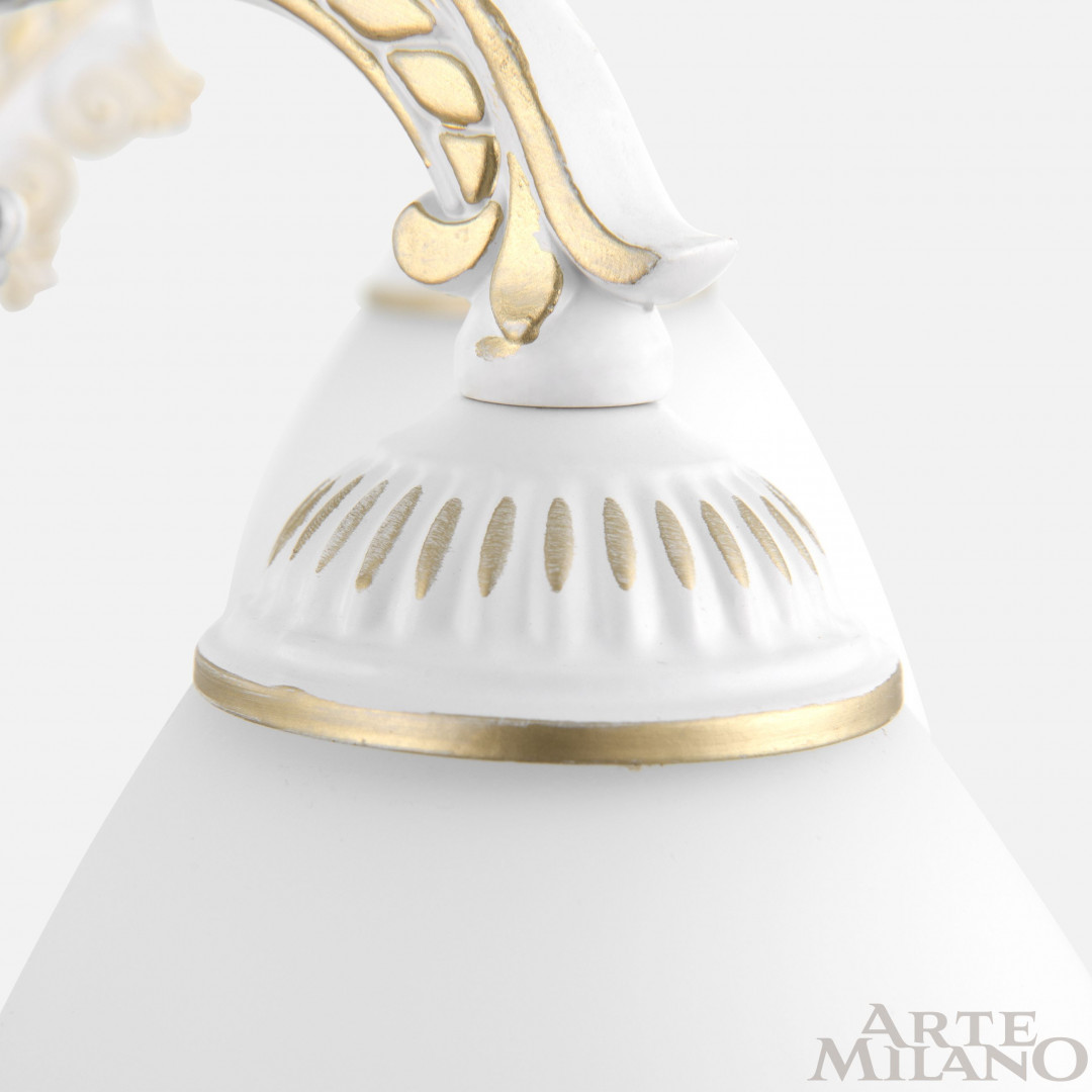 подвесная люстра arte milano 340837/5 wt+g