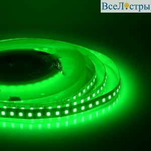 Светодиодная лента Apeyron 12В 2835 20Вт/м зеленый 5м IP20 00-105