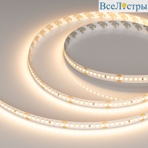 Светодиодная лента Arlight RT-A192-10mm 24V Warm2700 (17.6 W/m, IP20, 5m) (высок.эфф.150 лм/Вт) 038776(1)