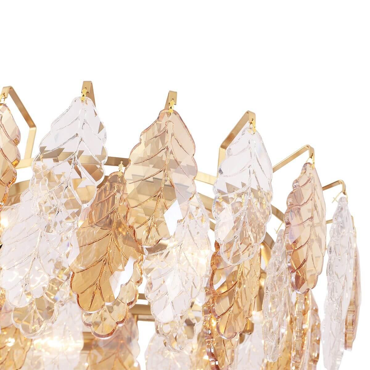 подвесная люстра crystal lux trevi sp6 brass