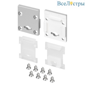 Заглушка Arlight FLOOR22-H27 c отверстием (Пластик) 062601