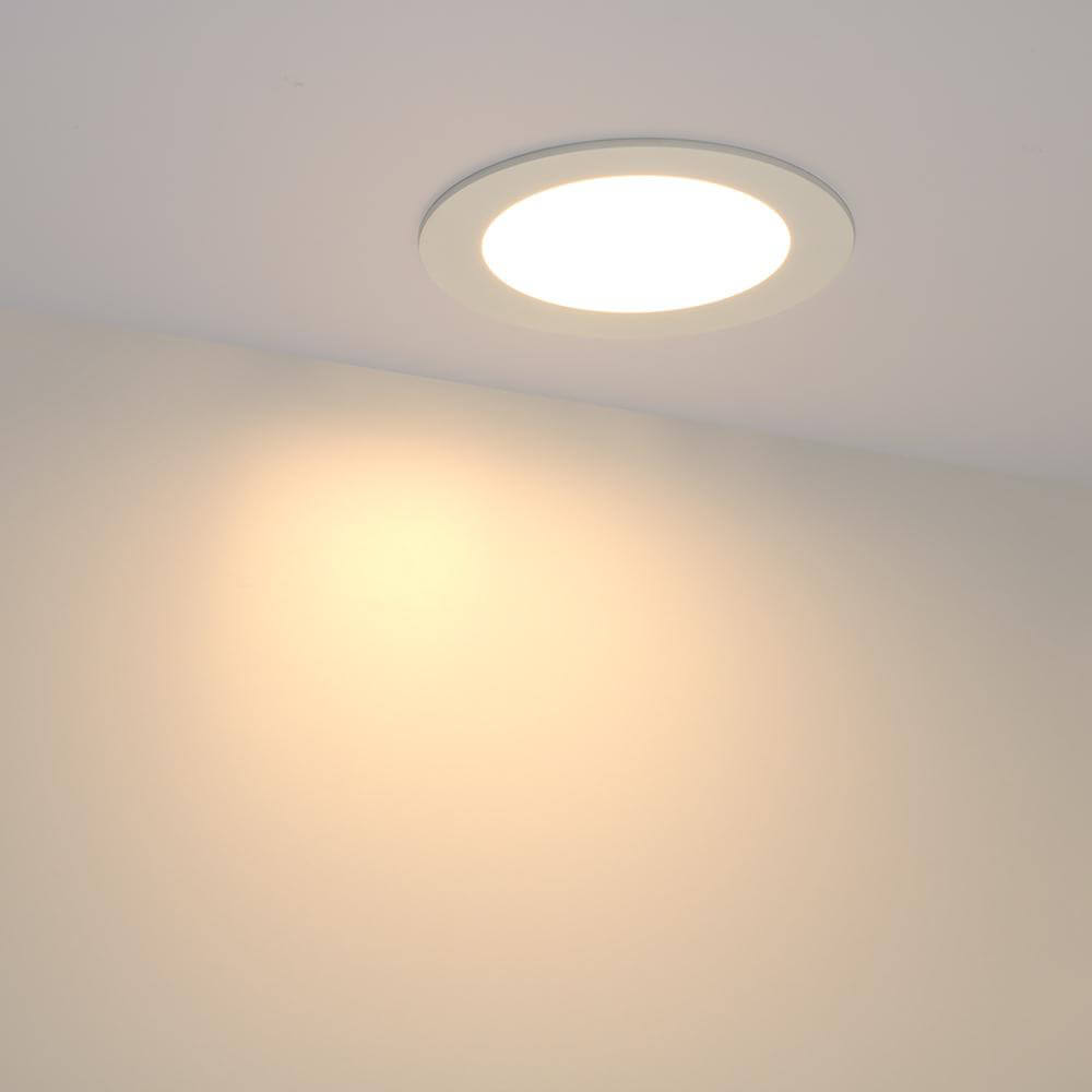 встраиваемый светодиодный светильник arlight dl-142m-13w warm white 020110
