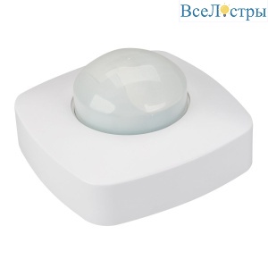 Датчик Arlight NAVE-PIR-UP-S102x102-500W-WH (230V, 2.17A, MULTI) 027872(1)