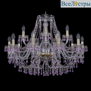 Подвесная люстра Bohemia Ivele 1410/10+5/300 G V7010