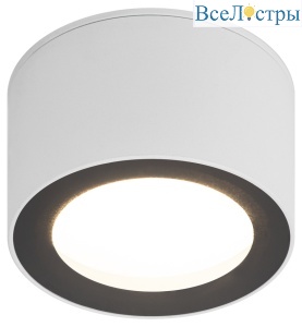 Накладной светильник Эра OL28 WH/BK Б0055581