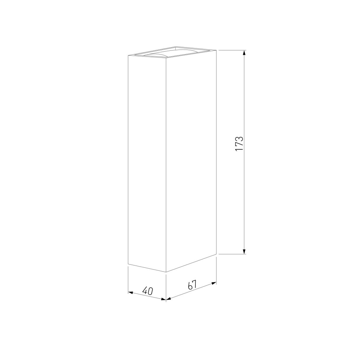 уличный настенный светильник elektrostandard blaze 35136/w черный 4690389219061 a072074