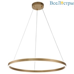 Подвесной светодиодный светильник Indigo Galass 14001/1P Gold V000017L