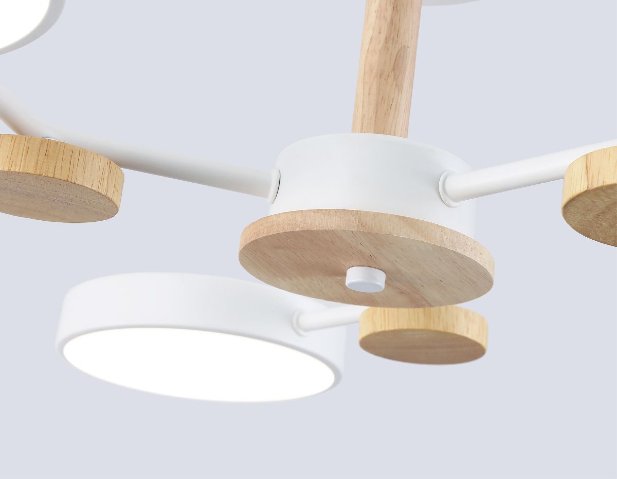 люстра на штанге ambrella light linetech comfort fl4855