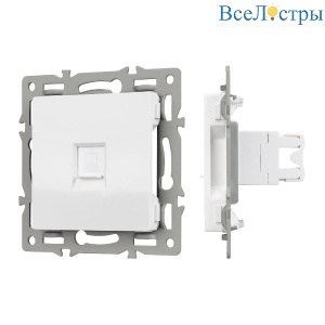 Механизм компьютерной розетки Arlight SCT-MPC1-PL-WH 045301