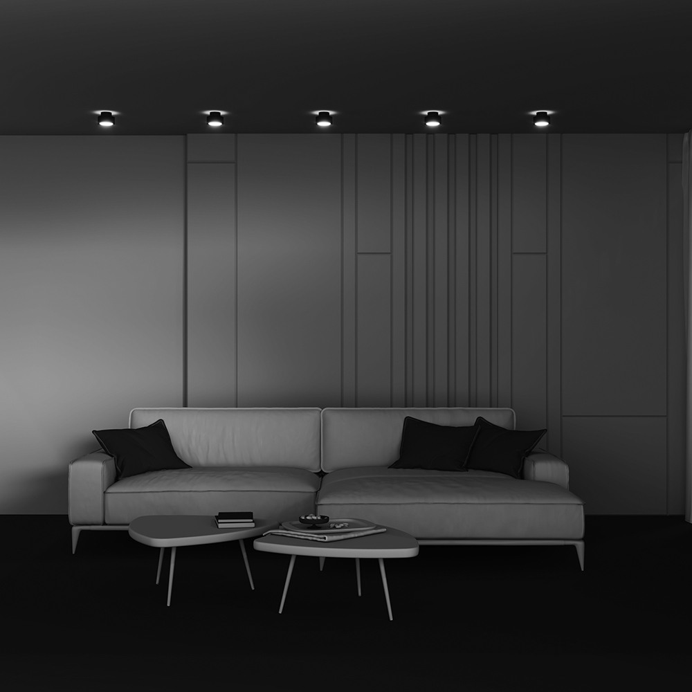 потолочный светильник maytoni space c092cl-gx53-b
