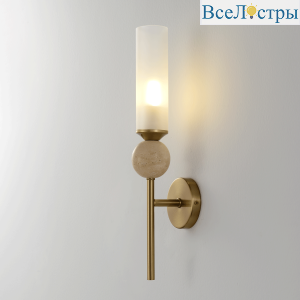 Бра Crystal Lux SIMPLY AP1.1 BRASS