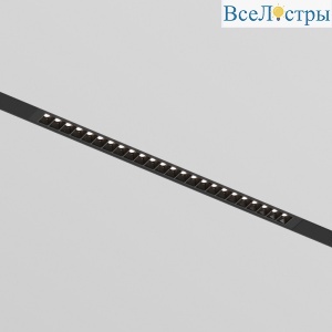 Трековый однофазный светильник Denkirs Simple Grill DK8102-BK