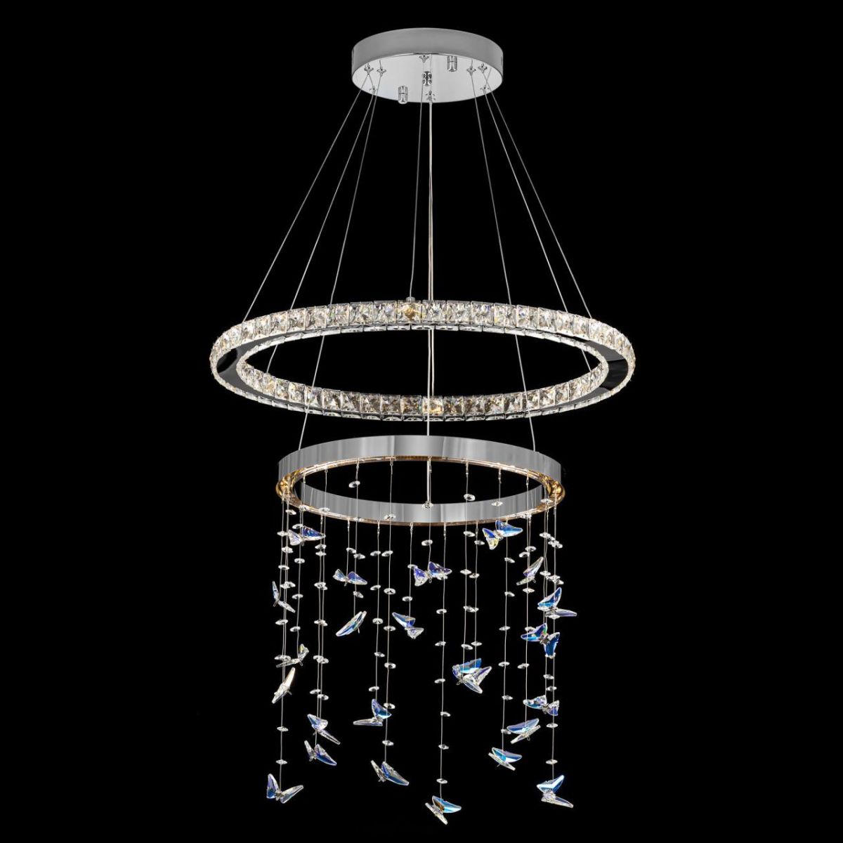 подвесная люстра citilux etera cl322060