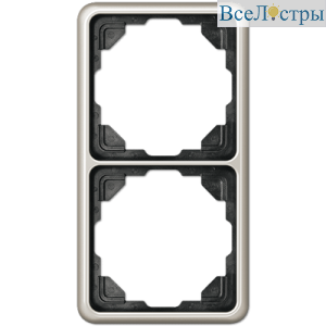 Рамка двухместная Jung CD582PT