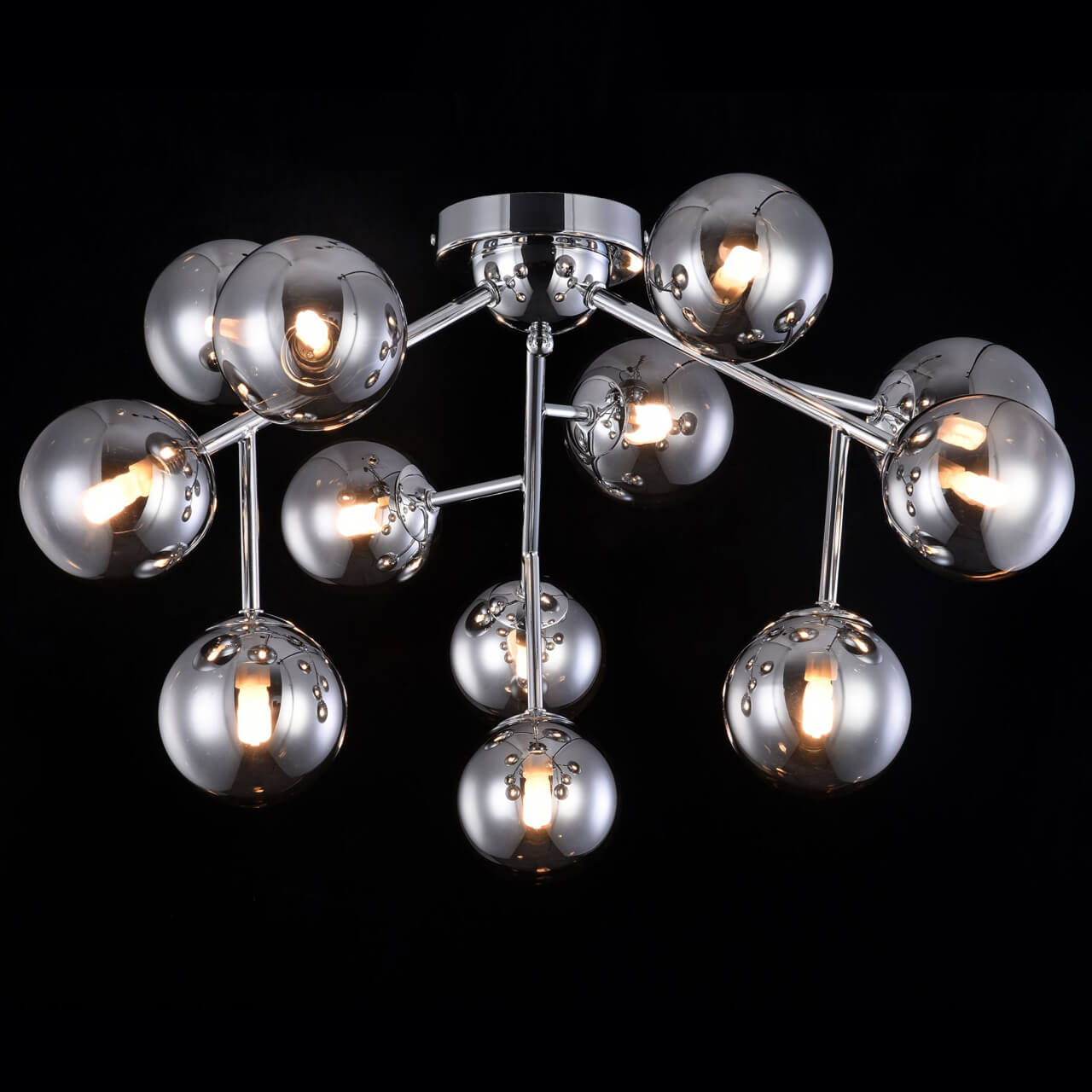 потолочная люстра maytoni dallas mod545pl-12ch