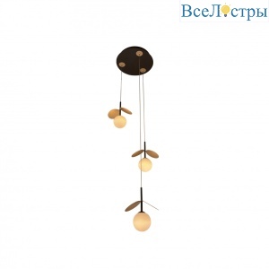 Подвесной светильник iLedex Savage C4644-3 MBK+SGD