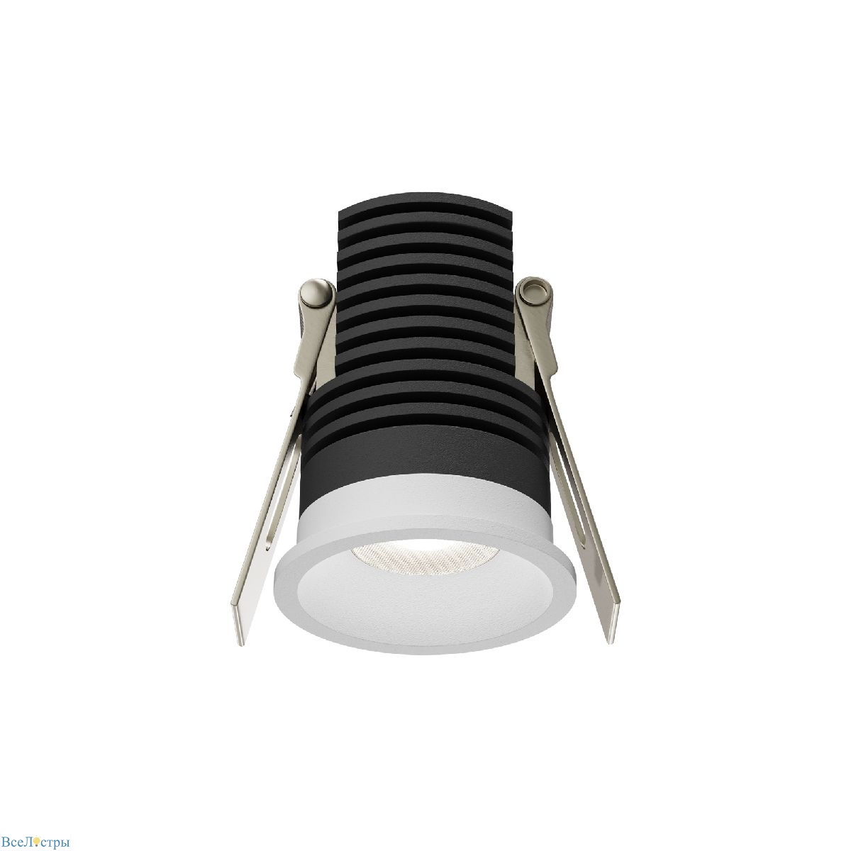встраиваемый светильник maytoni mini dl059-7w4k-w