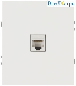 Розетка Эра Arktik 16-3107-08 информационная RJ45 белый матовый Б0070481