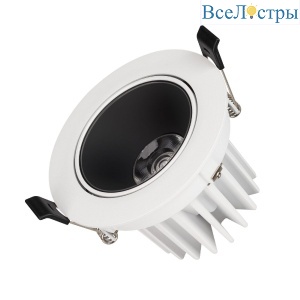 Встраиваемый светильник Arlight MS-FORECAST-BUILT-TURN-R102-12W Day4000 033659(1)