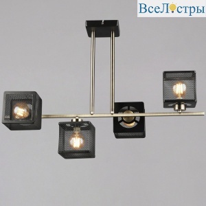 Потолочный светильник Reluce 04837-0.3-04 AB+BK