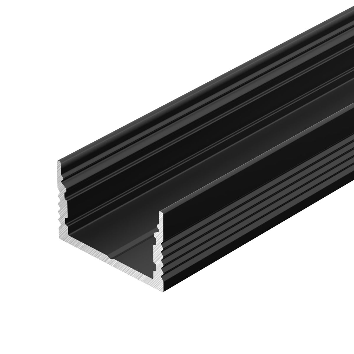 профиль arlight sl-slim15-h10-3000 black (алюминий) 065380