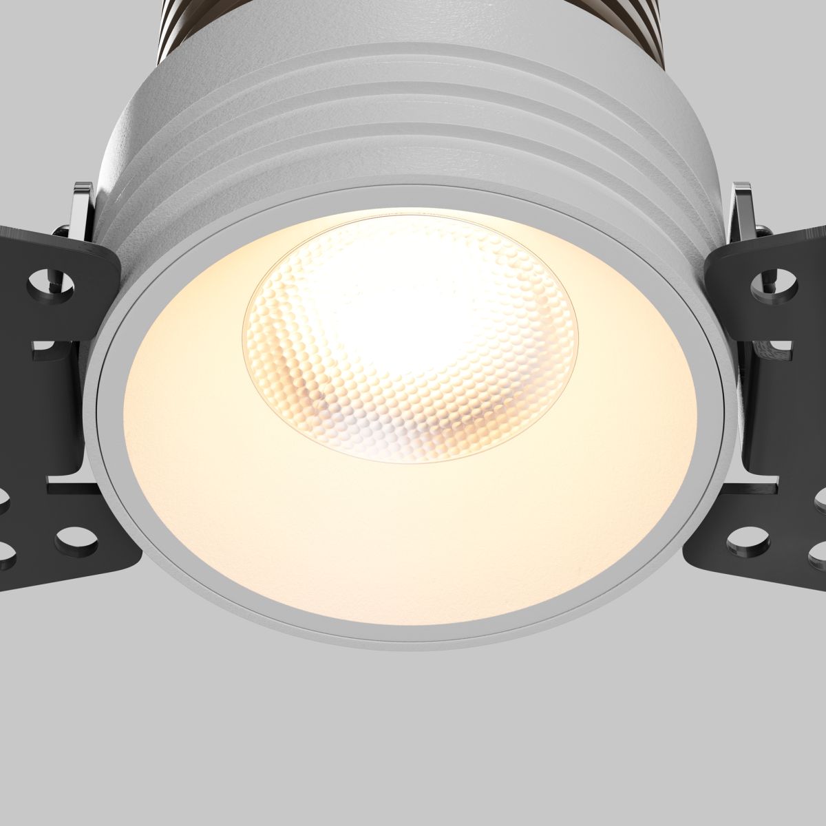 встраиваемый светильник maytoni technical mini dl059-7w4k-trs-w