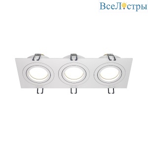 Встраиваемый светильник Maytoni Atom DL024-2-03W