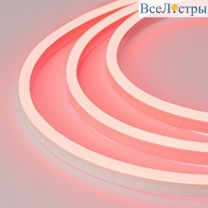 Гибкий неон Arlight 6W/m 108LED/m 2835SMD красный 50M ARL-Neon-1608RH-Side 24V Red 030881